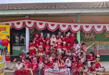 Meriah, Rangkaian Peringatan HUT Kemerdekaan RI ke-79 di TK PKK Kuncup Harapan