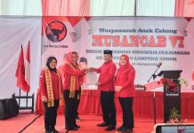 DPC PDIP Lamtim Gelar Musancab VI. Ini Pesan Ketua DPD Lampung